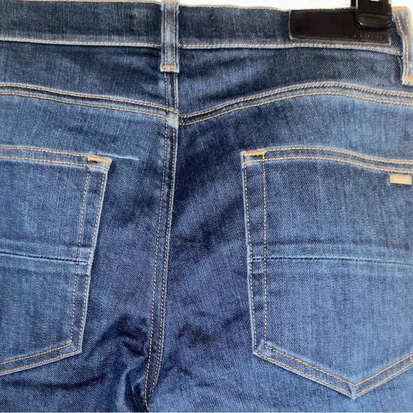 Amiri stack nwot raw denim beautiful 30w 34.5”ins rip rhq - Picture 9 of 15